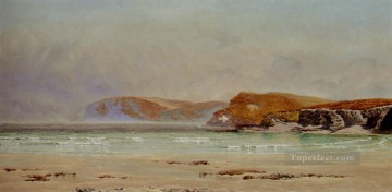 ジョン・ブレット Painting - ハーリン・サンズの海景 ブレット・ジョン